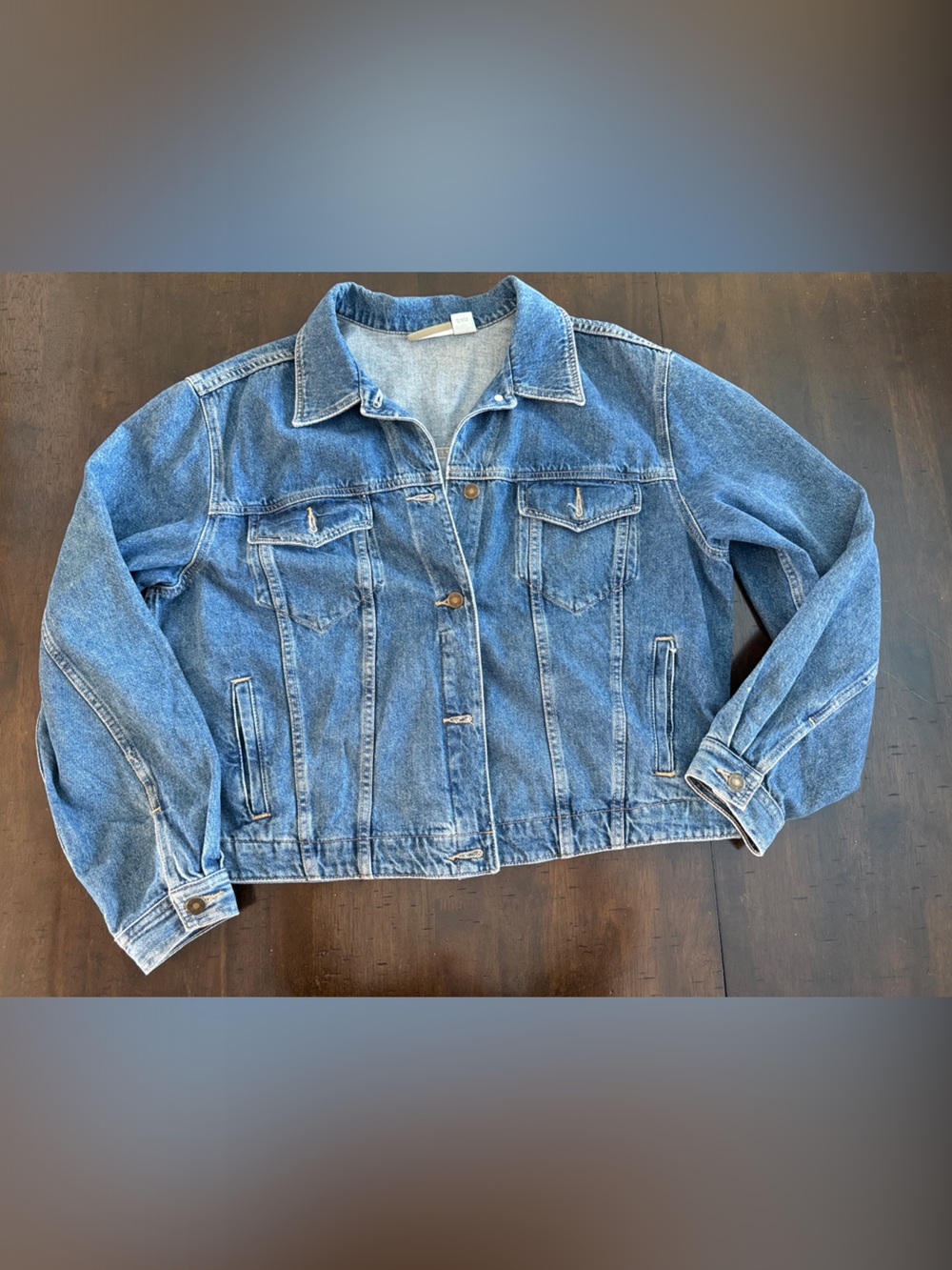 Liz Claiborne Classic Blue Denim Jacket